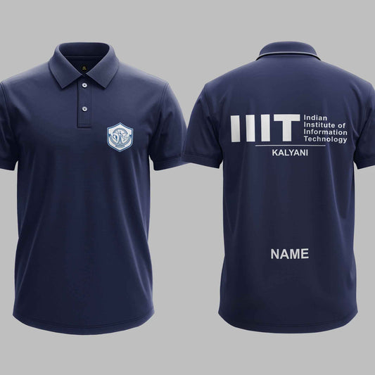 The IIIT Kalyani Minimalist Polo Tee - 200GSM