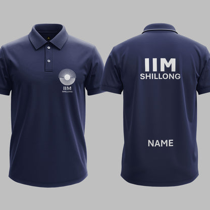 The IIM Shillong Heritage Polo Tee - 200GSM