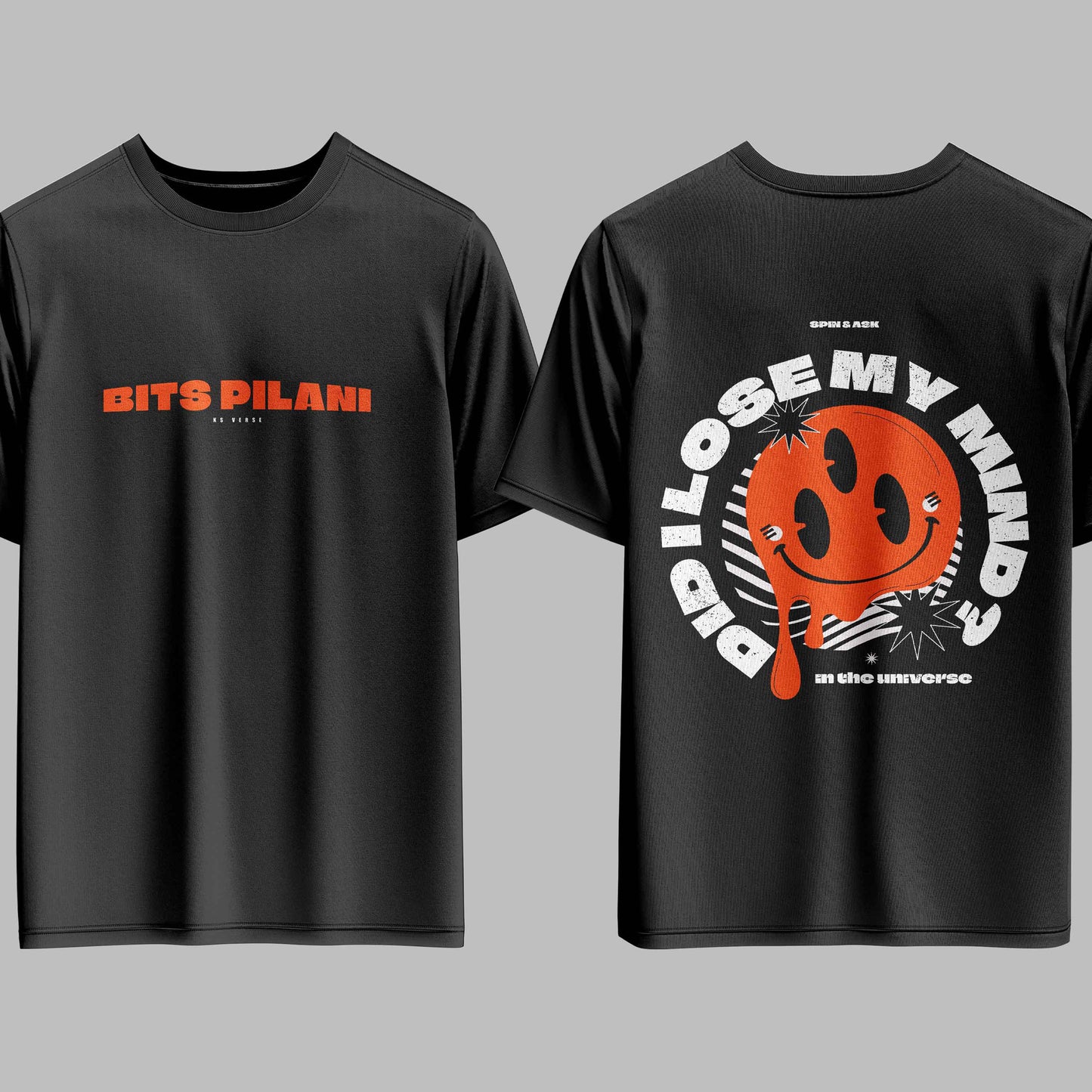 The BITS Pilani Void Stardust Oversized Tee - 240GSM