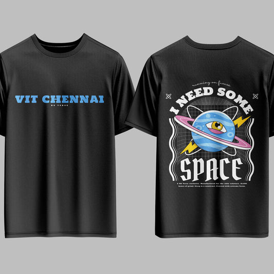 The VIT Chennai Void Capsule Oversized Tee - 240GSM