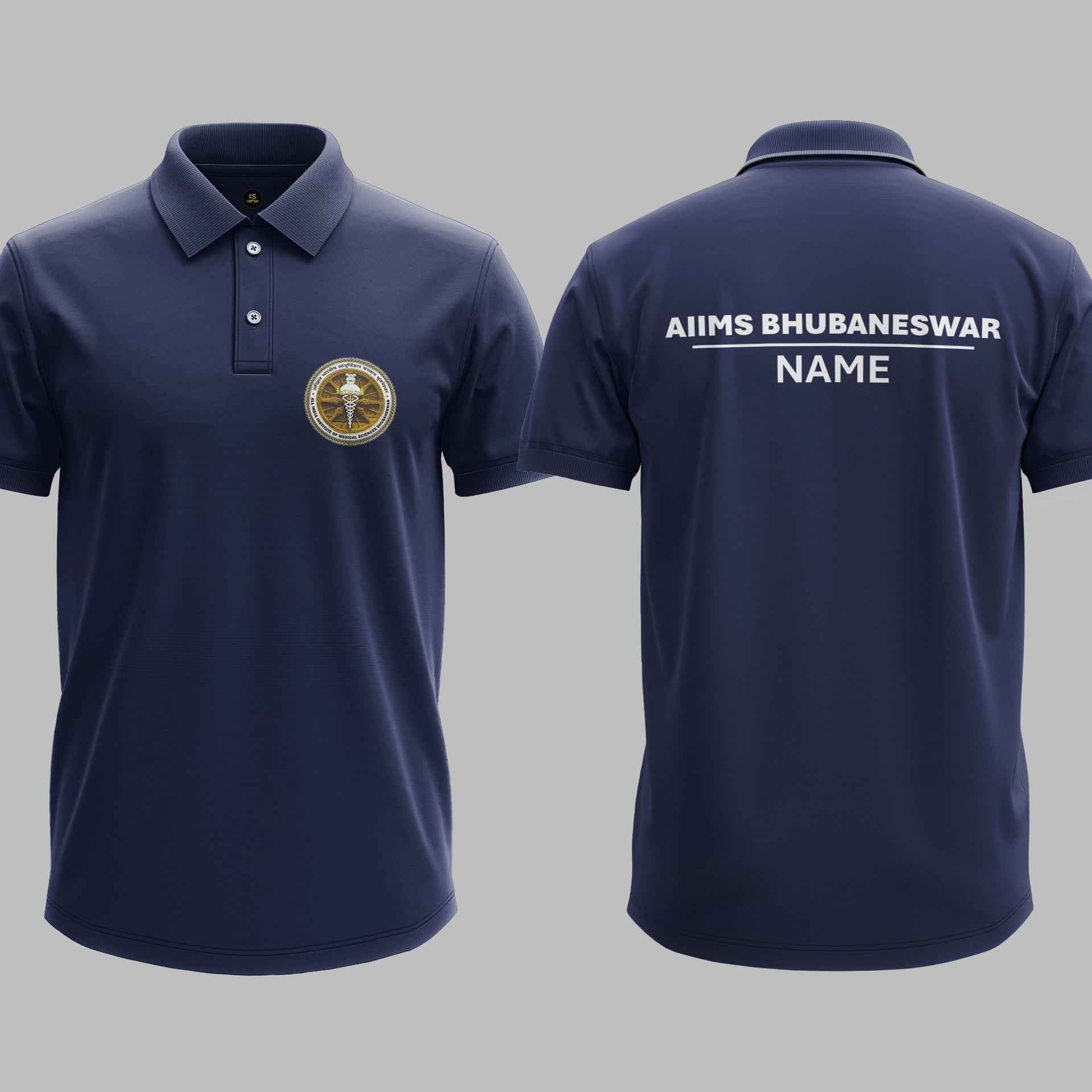 The AIIMS Bhubaneswar Prestige Polo Tee - 200GSM