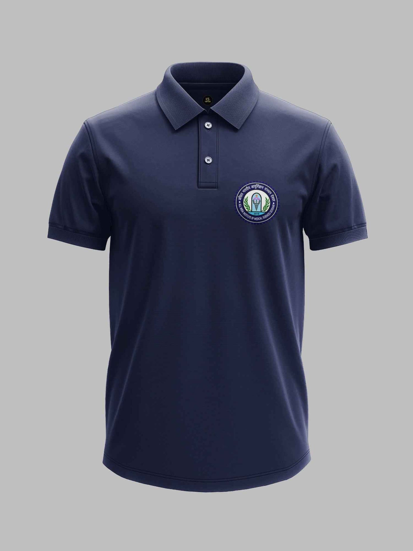 The AIIMS Deoghar Prestige Polo Tee - 200GSM
