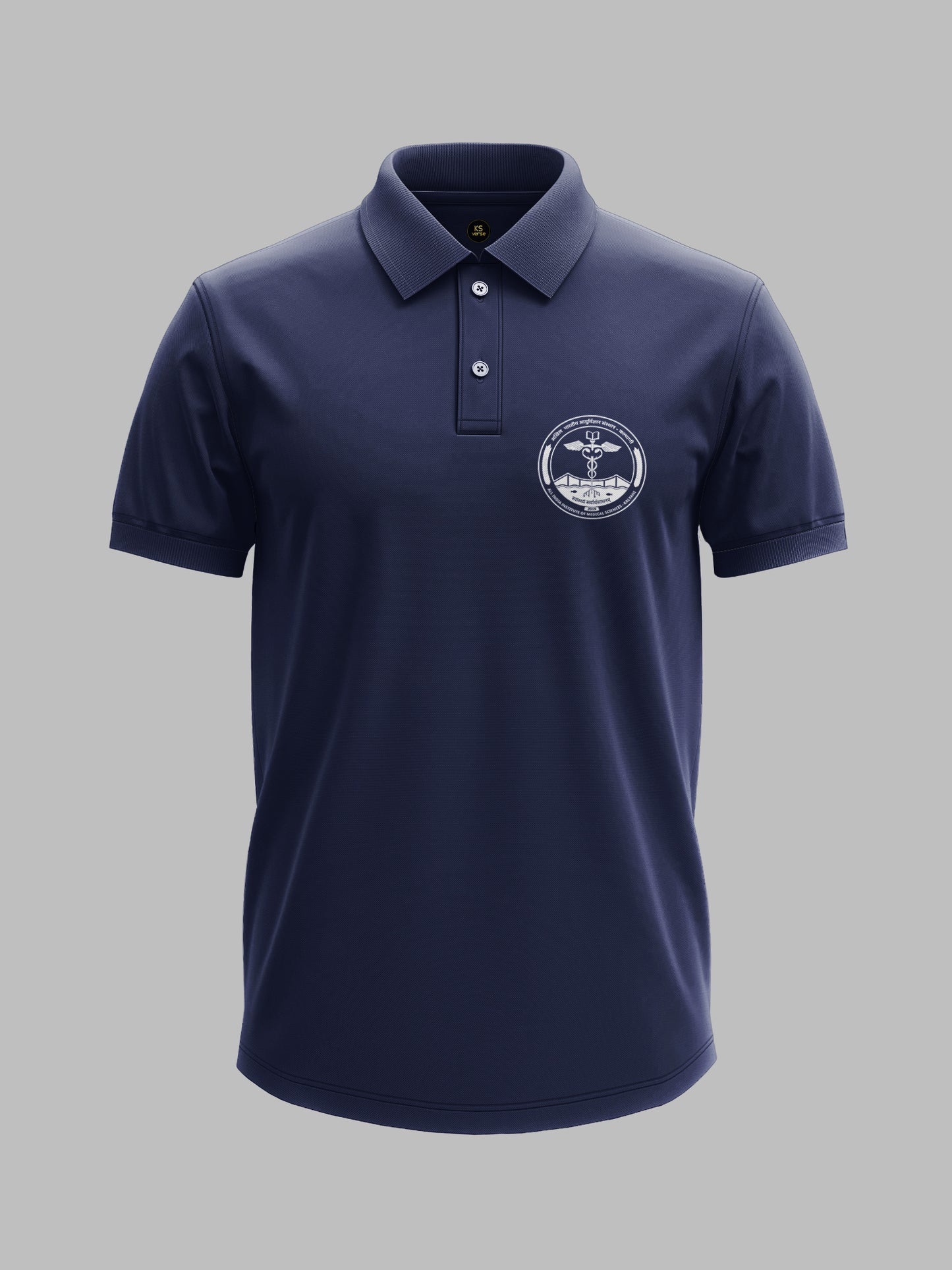 The AIIMS Kalyani Heritage Polo Tee