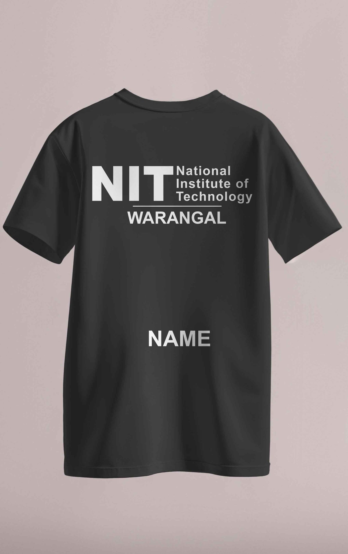 The NIT Warangal Minimalist Round Neck Tee - 210GSM