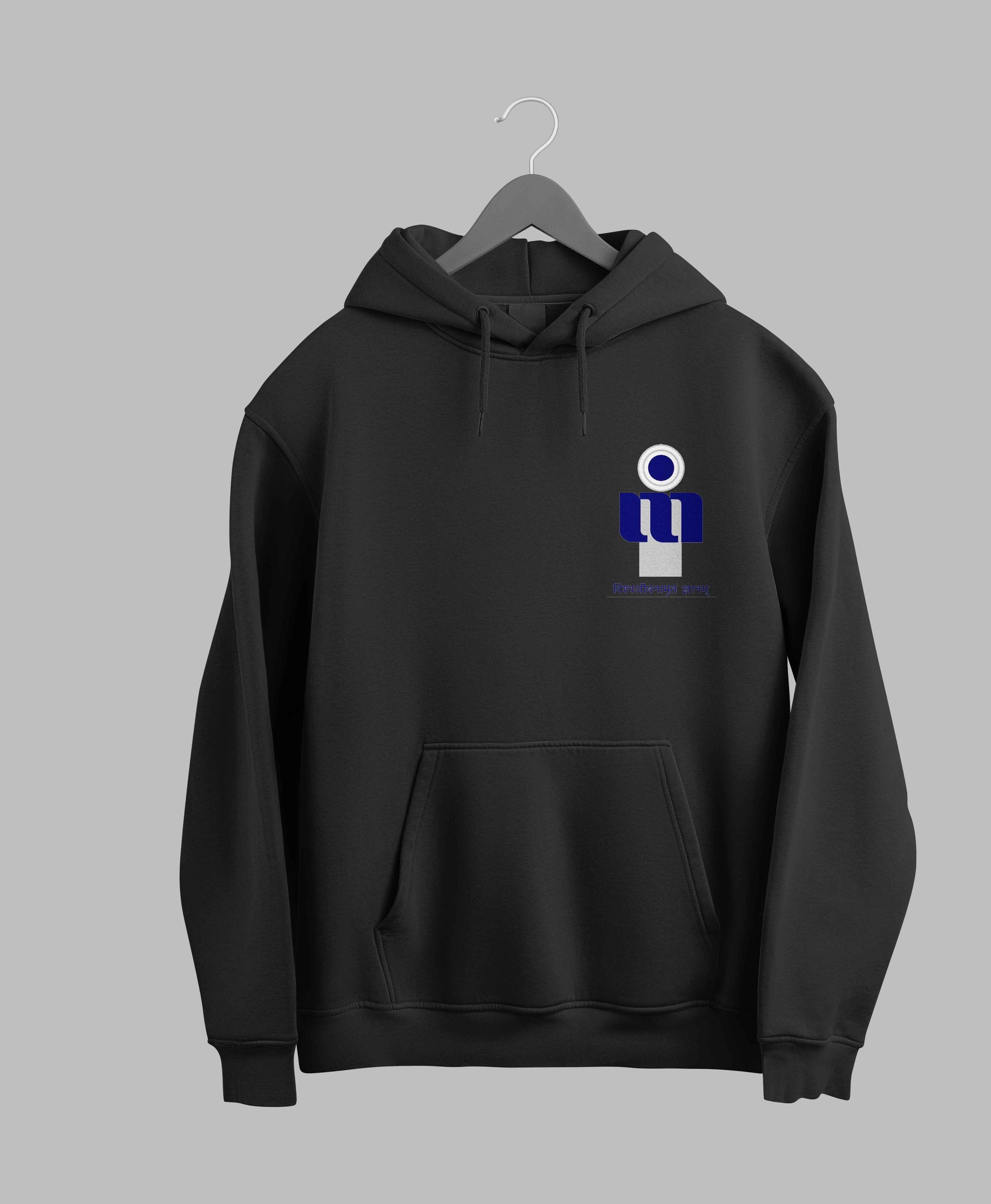 IIIT Gwalior Minimalist hoodie – KS Verse – back view