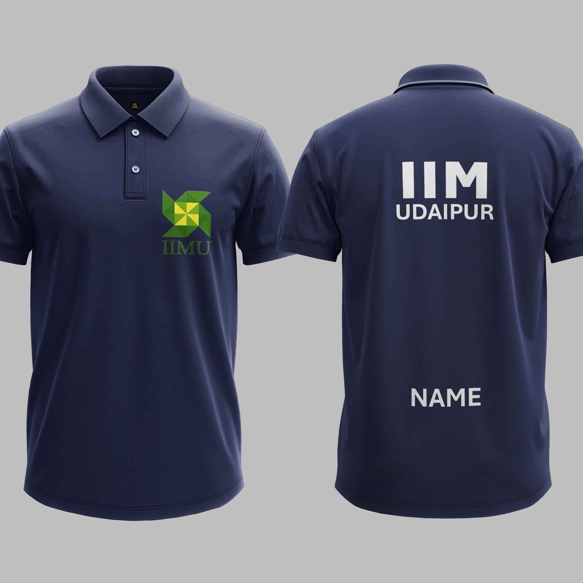 The IIM Udaipur Heritage Polo Tee - 200GSM