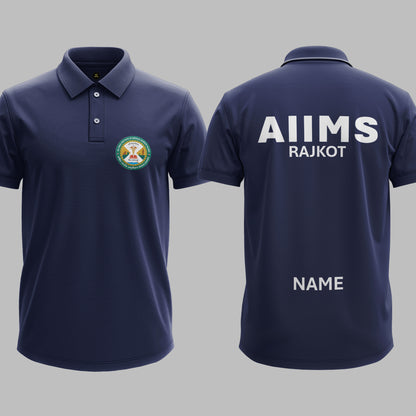 The AIIMS Rajkot Heritage Polo Tee