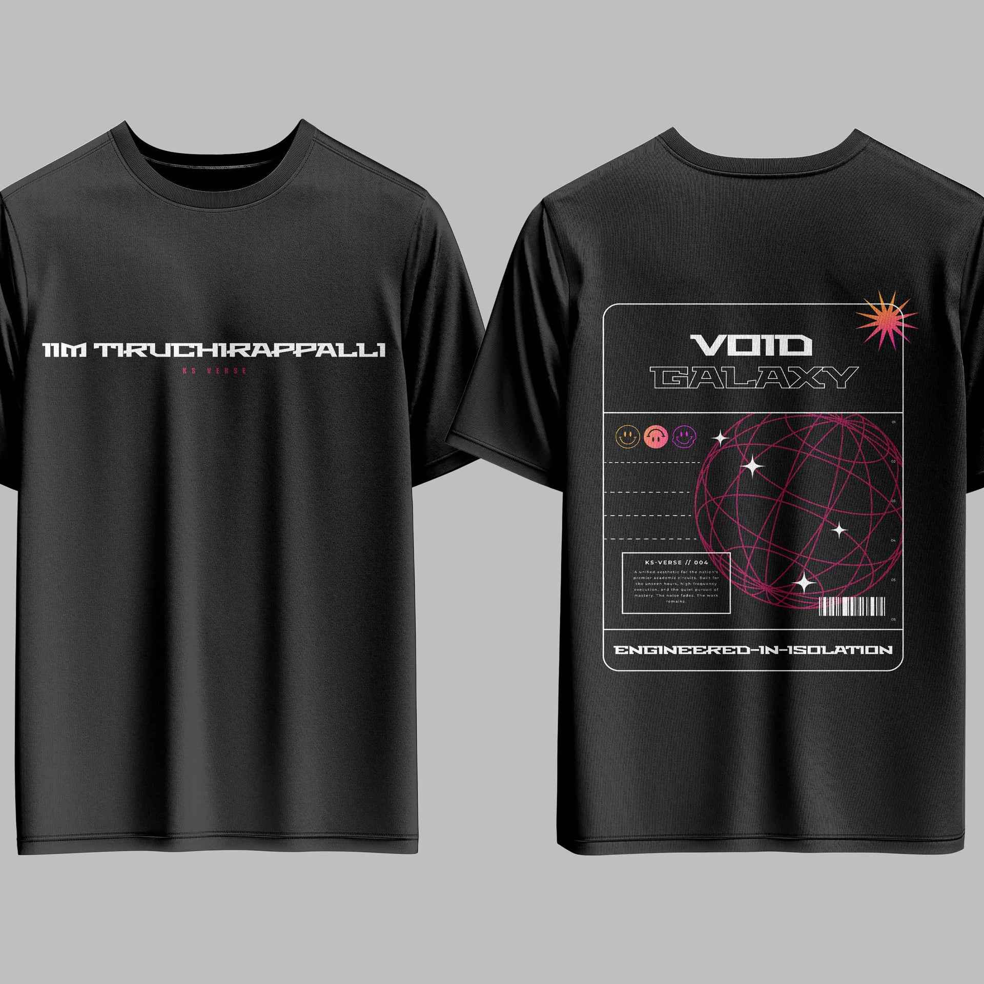 The IIM Tiruchirappalli Void Galaxy Oversized Tee - 240GSM