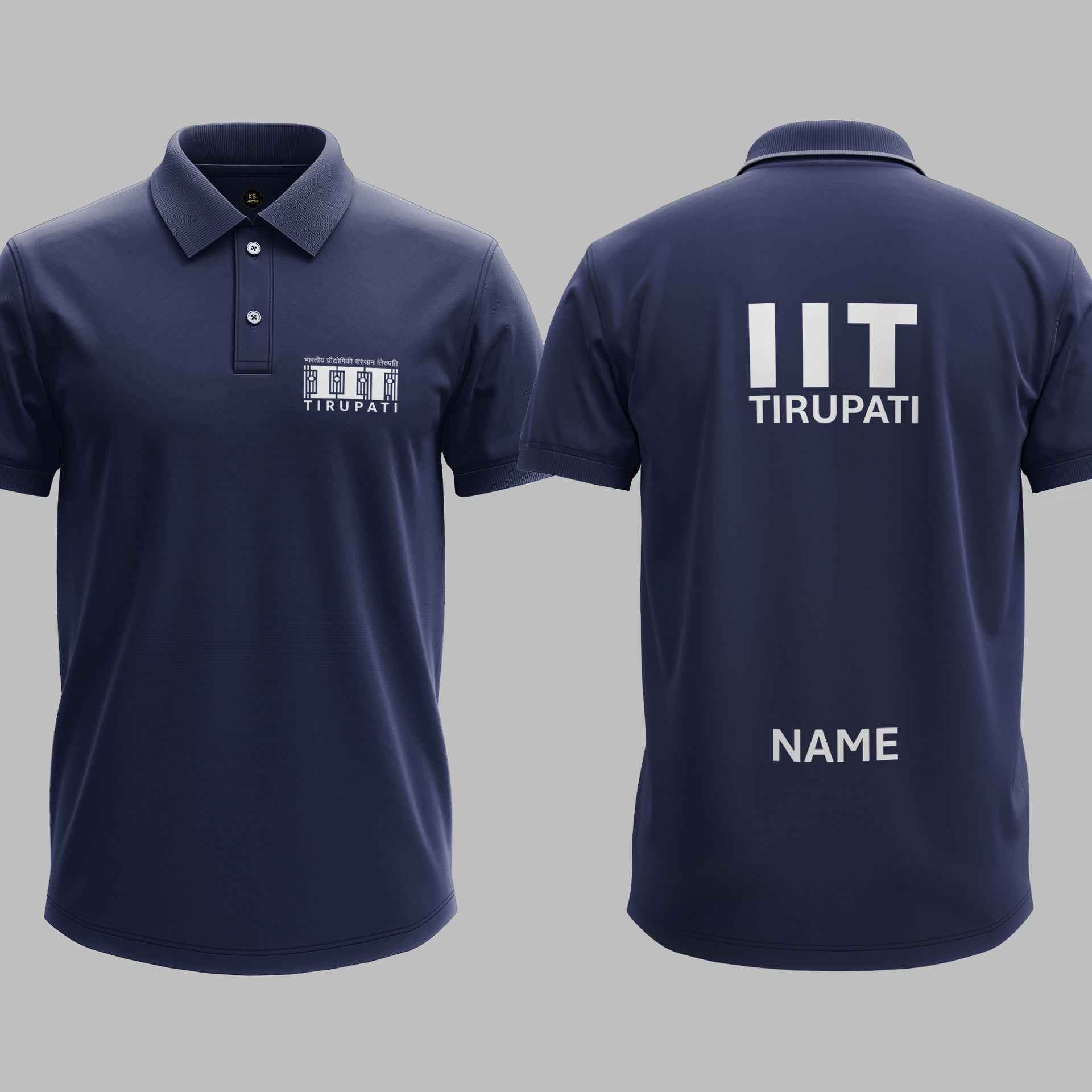 The IIT Tirupati Heritage Polo Tee
