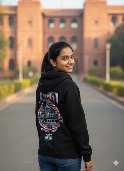 IIT Kharagpur Legacy Armour Zipper Jacket  (Print Your Name) – 320GSM