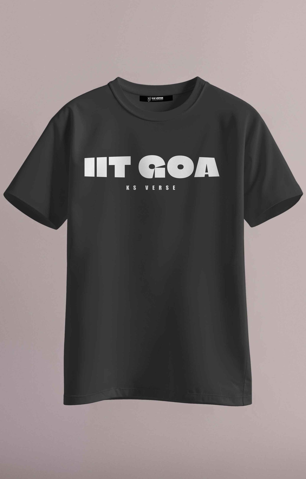 The IIT Goa Void Kernel Round Neck Tee - 210GSM