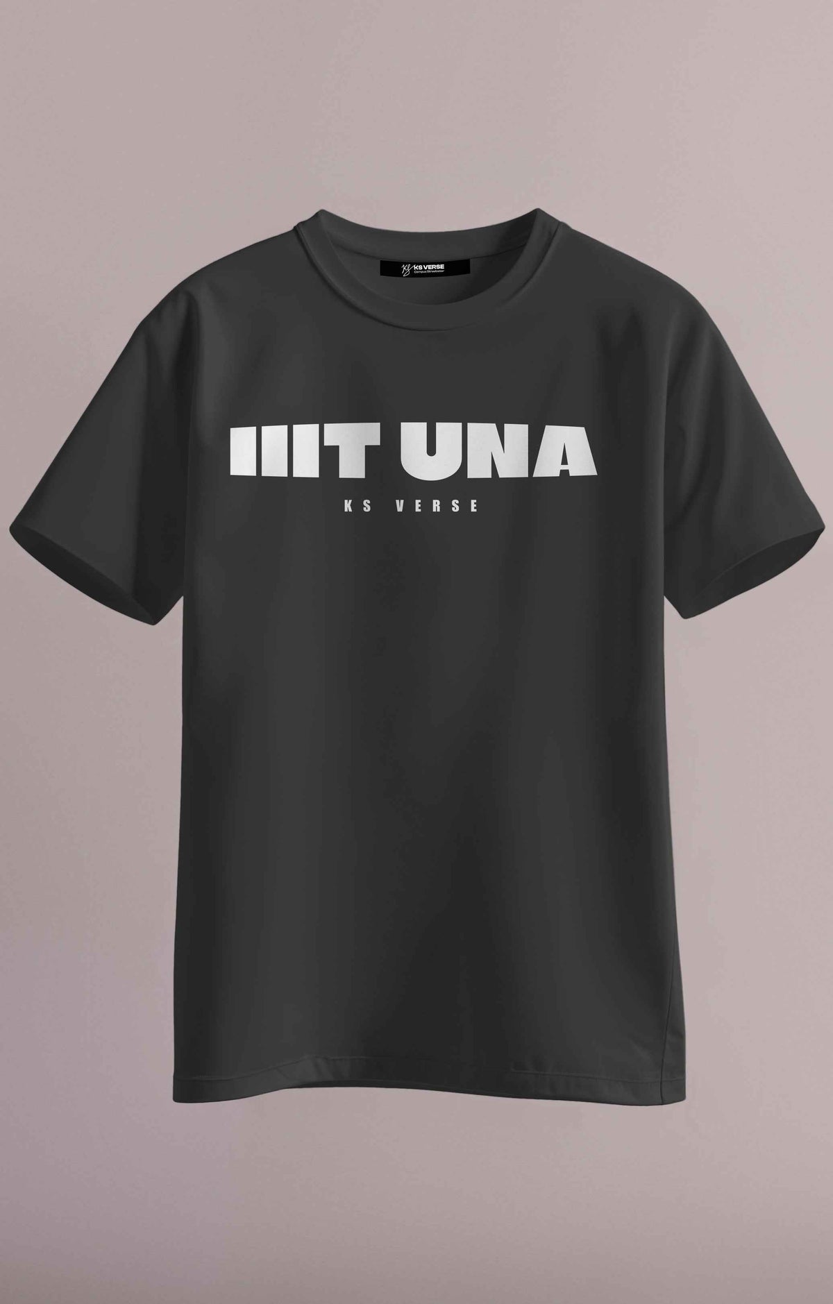The IIIT Una Void Kernel Round Neck Tee - 210GSM