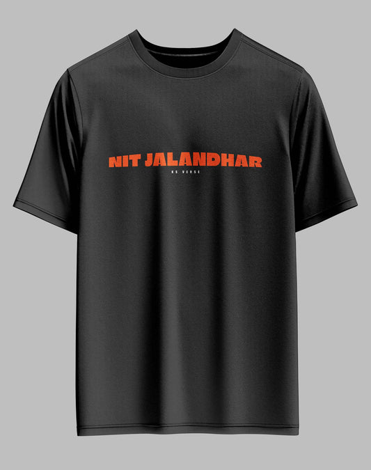 The NIT Jalandhar Void Stardust Oversized Tee - 240GSM