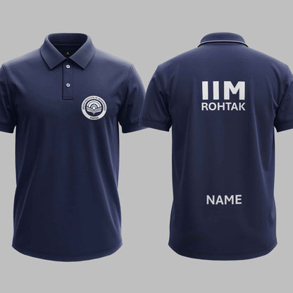 The IIM Rohtak Heritage Polo Tee - 200GSM