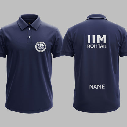 The IIM Rohtak Heritage Polo Tee