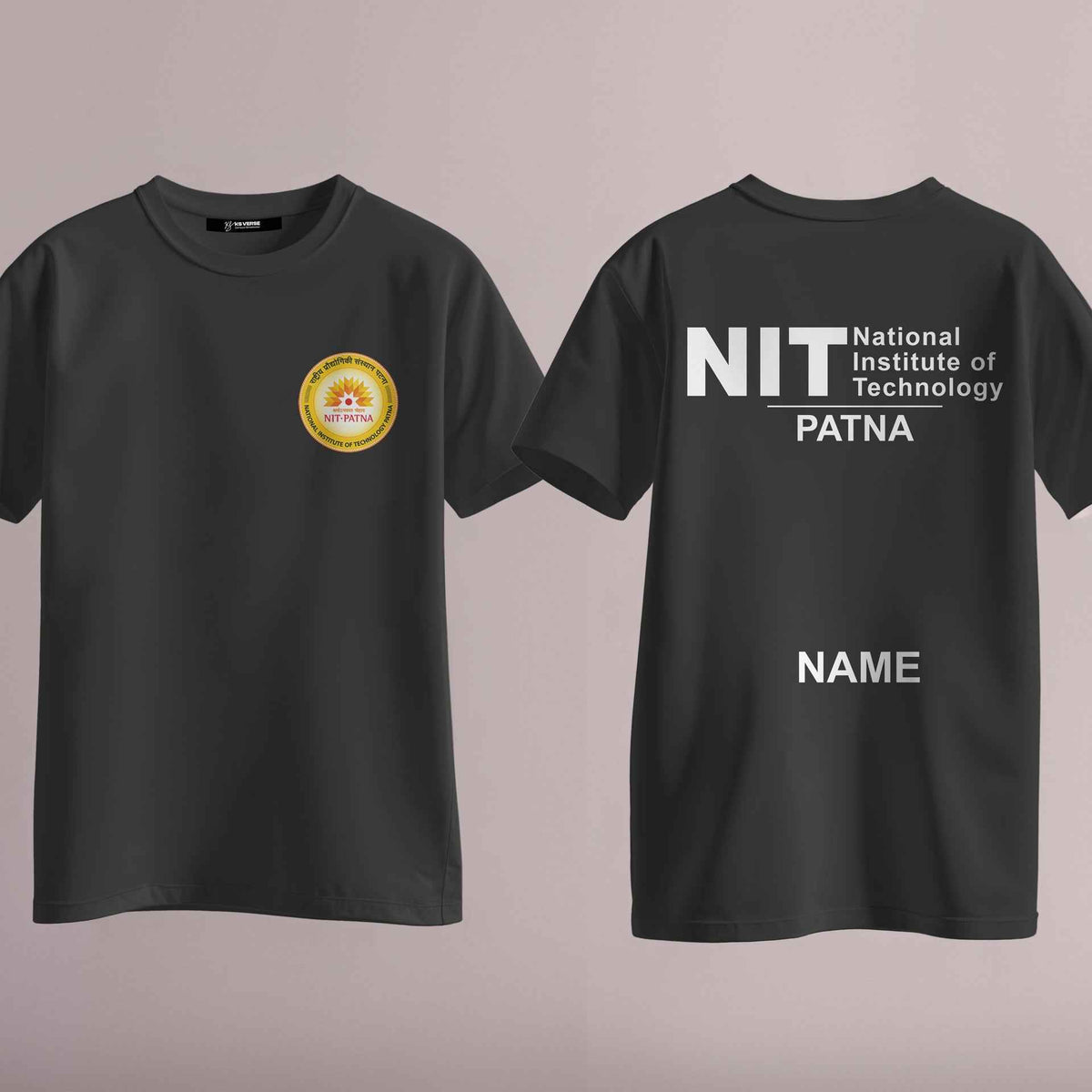 The NIT Patna Minimalist Round Neck Tee - 210GSM