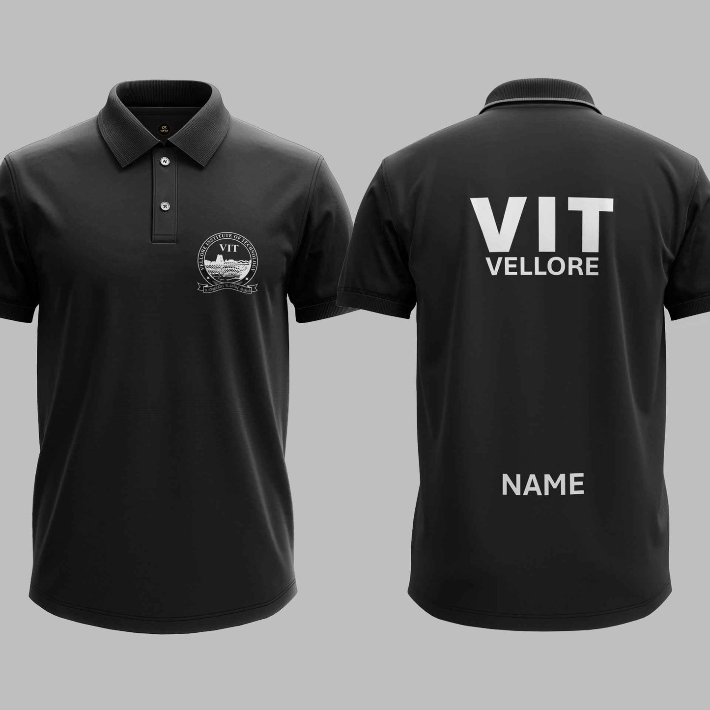 The VIT Vellore Heritage Polo Tee