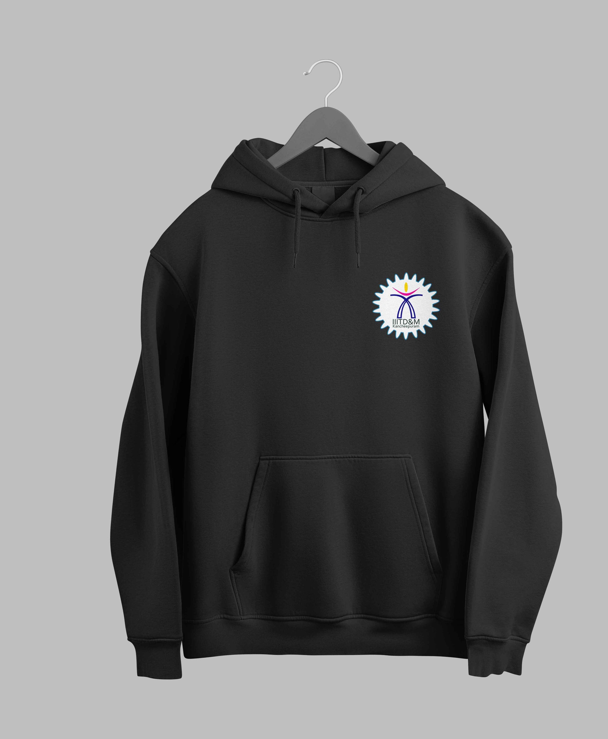 IIIT Kancheepuram Minimalist hoodie – KS Verse – back view
