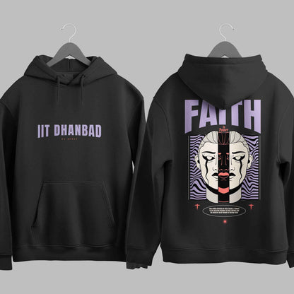 The IIT Dhanbad Void Duality Hoodie - 320GSM