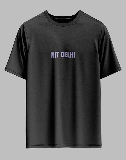 The NIT Delhi Void Duality Oversized Tee - 240GSM