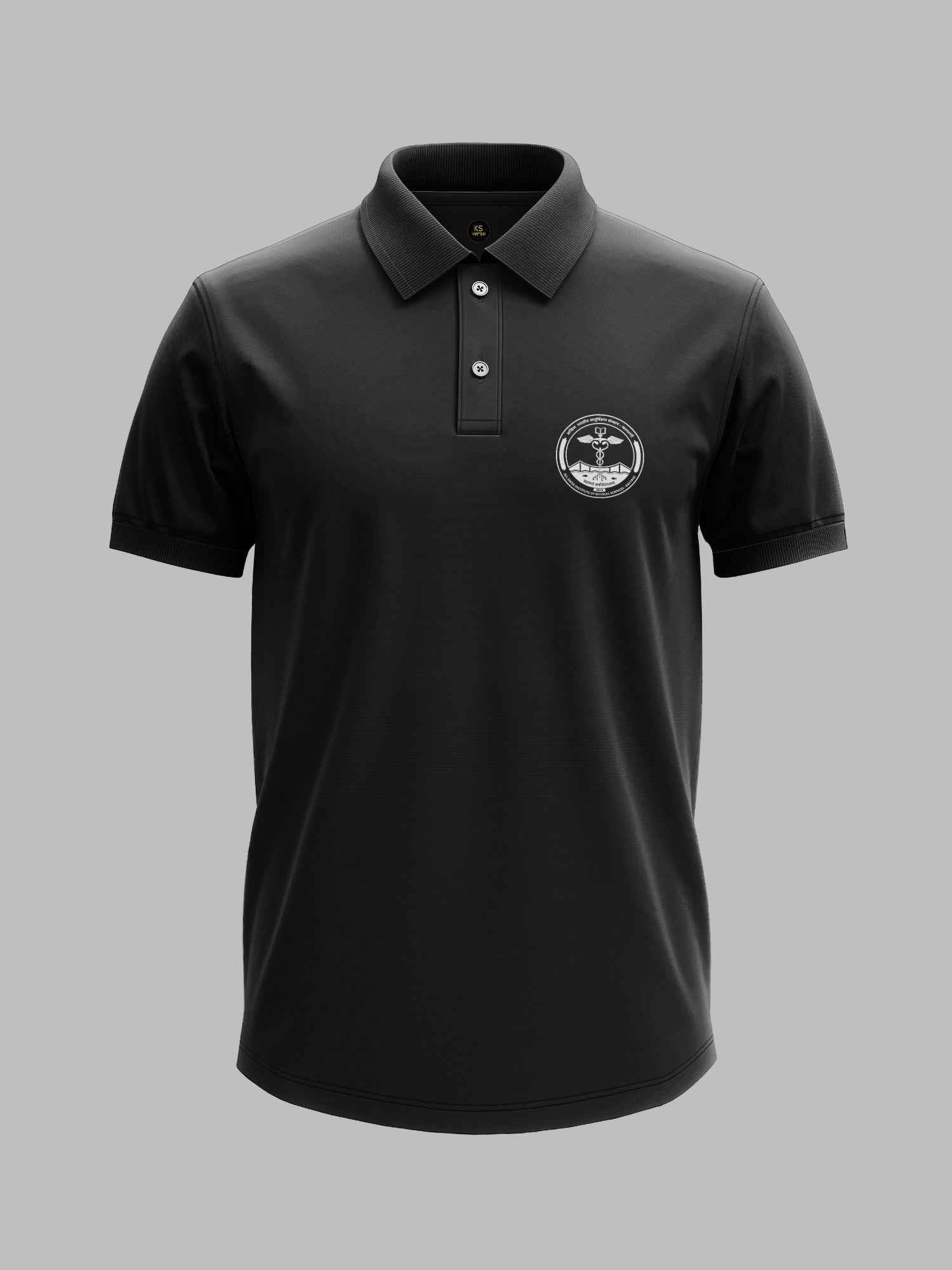 The AIIMS Kalyani Minimalist Polo Tee - 200GSM