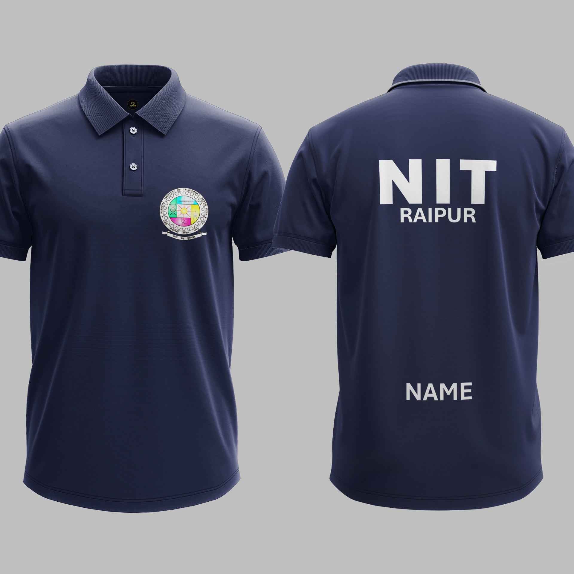 The NIT Raipur Heritage Polo Tee