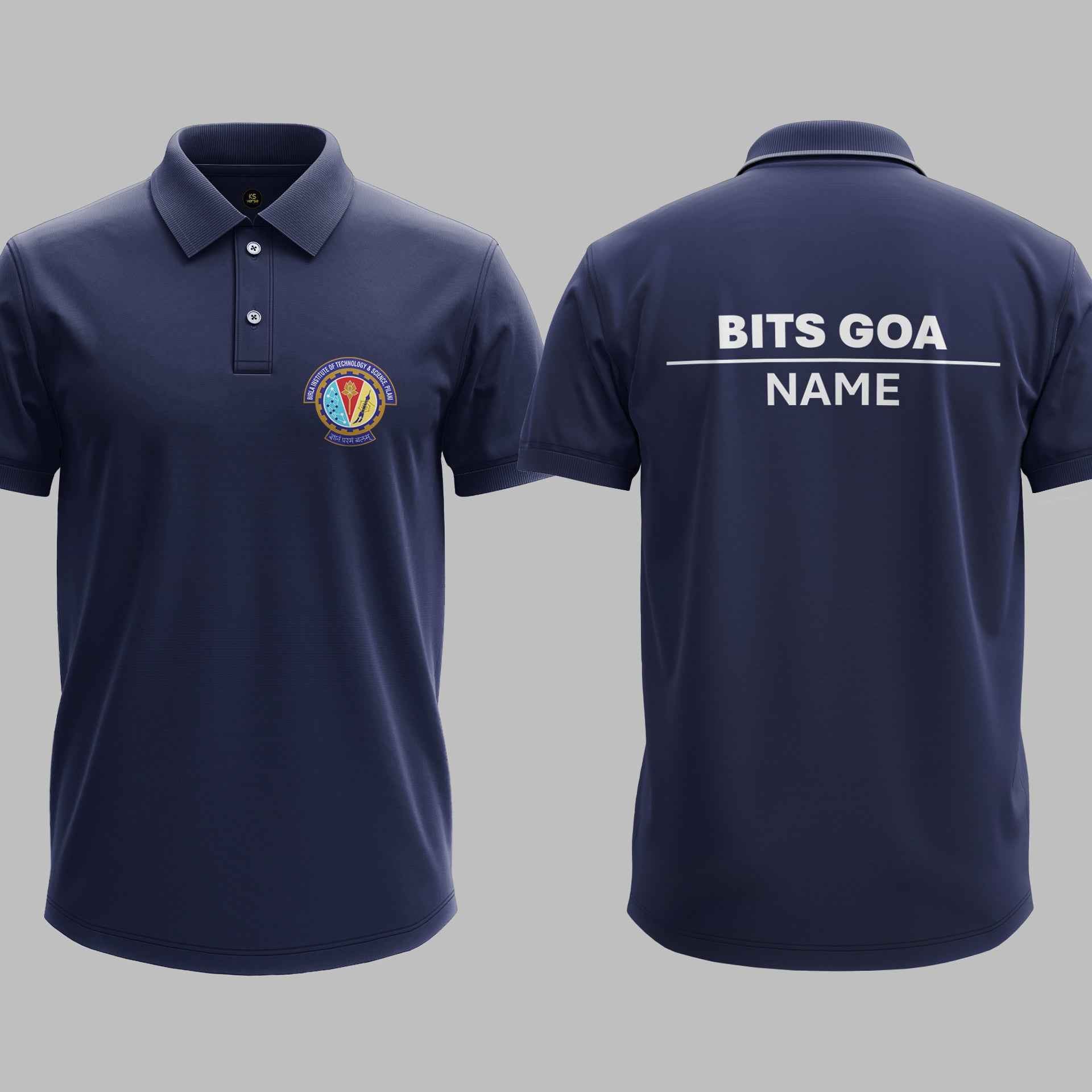 The BITS Goa Prestige Polo Tee - 200GSM