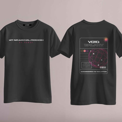 The NIT Arunachal Pradesh Void Galaxy Round Neck Tee - 210GSM