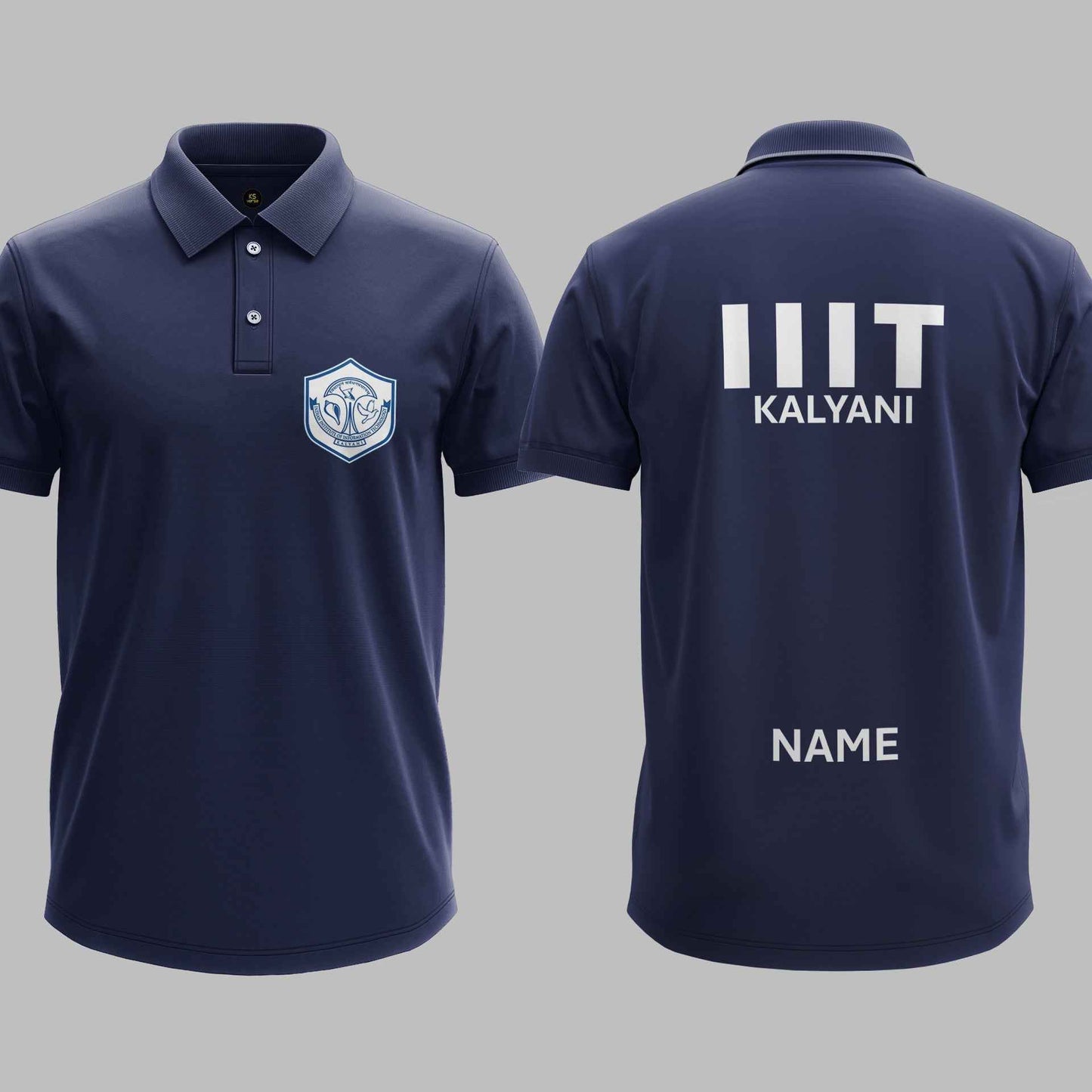 The IIIT Kalyani Heritage Polo Tee