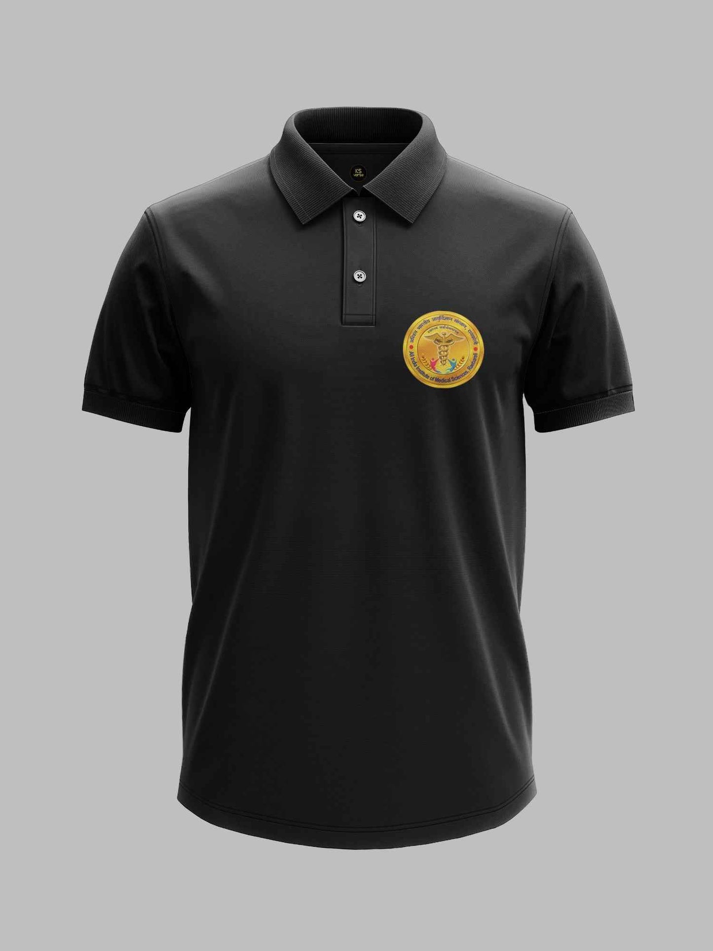 The AIIMS Raebareli Prestige Polo Tee - 200GSM