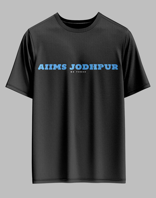 The AIIMS Jodhpur Void Capsule Oversized Tee - 240GSM