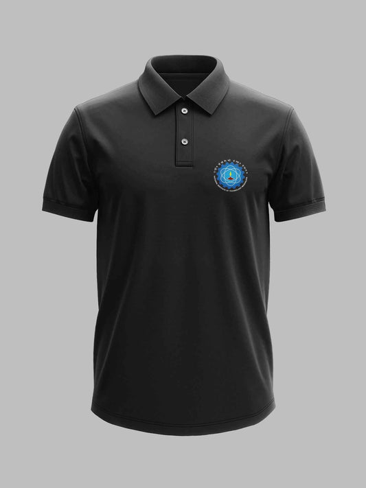NIT Meghalaya Minimalist polo tee – KS Verse – detail view