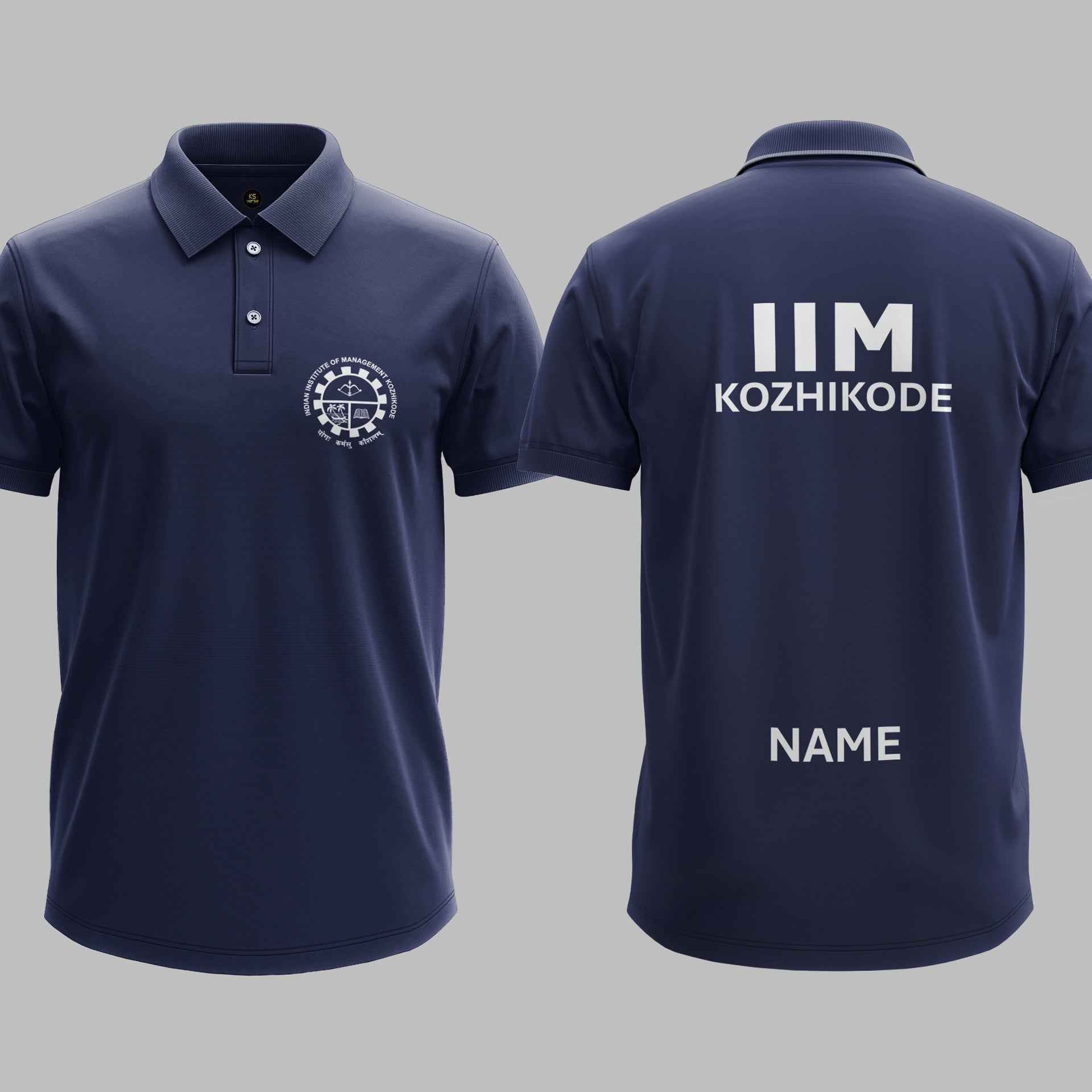The IIM Kozhikode Heritage Polo Tee - 200GSM