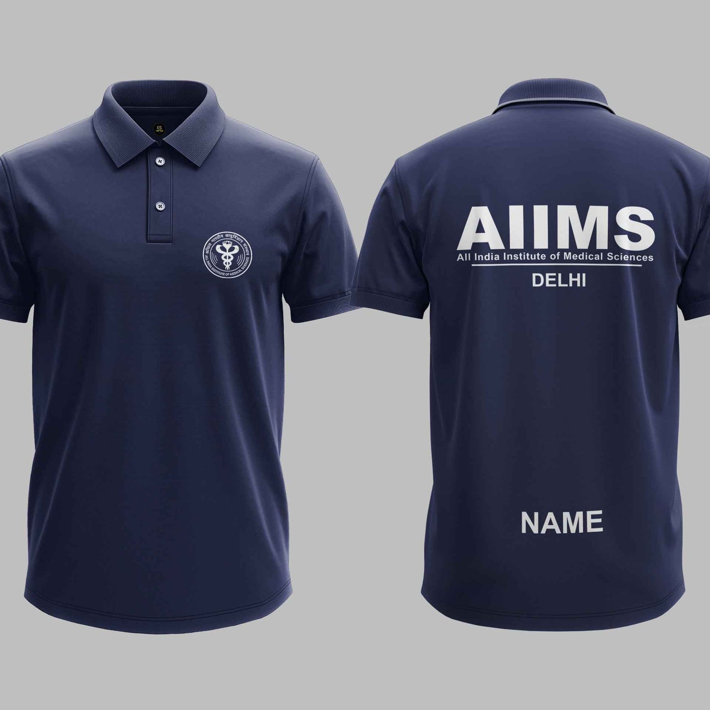 The AIIMS Delhi Minimalist Polo Tee - 200GSM