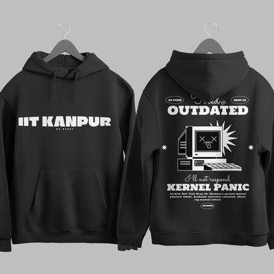 The IIT Kanpur Void Kernel Hoodie - 320GSM