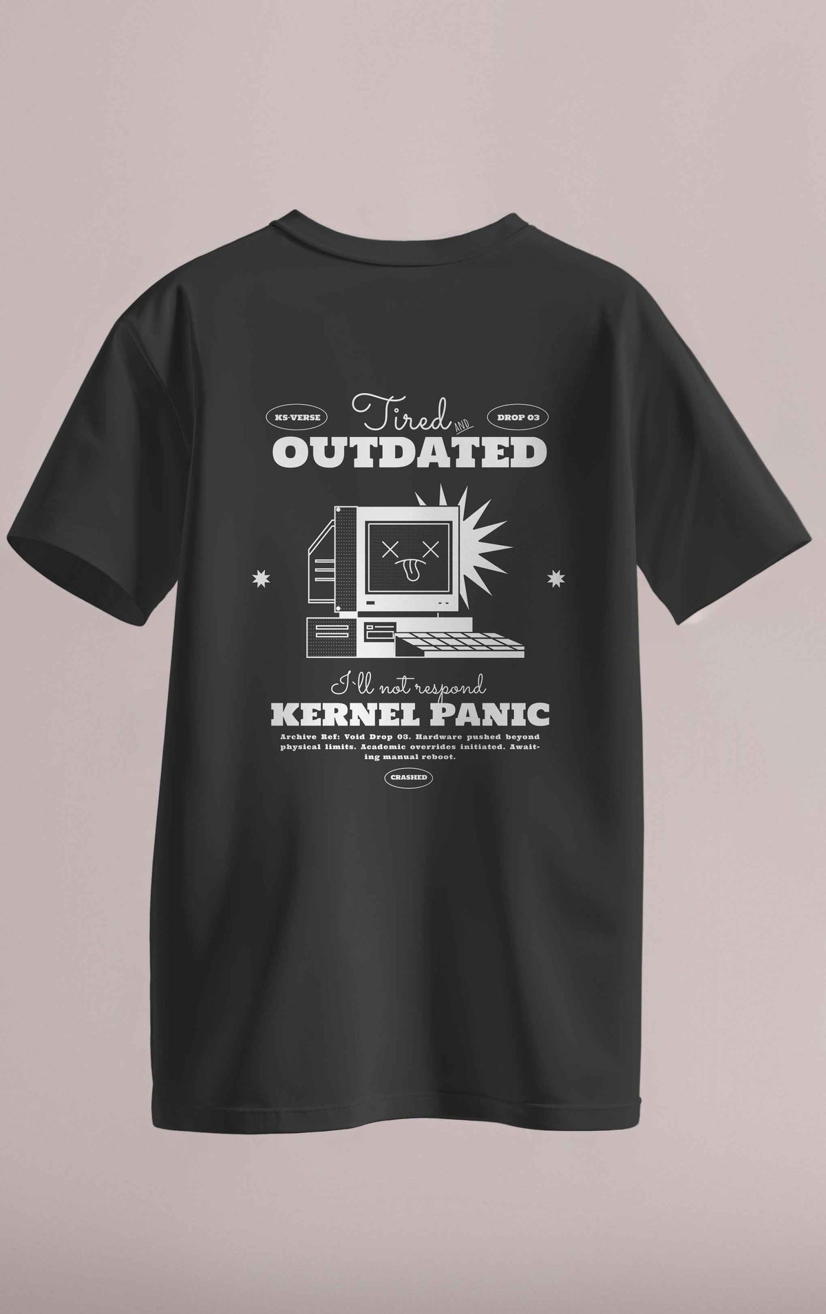 The IIT Kharagpur Void Kernel Round Neck Tee - 210GSM