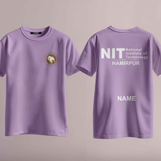 The NIT Hamirpur Minimalist Round Neck Tee - 210GSM