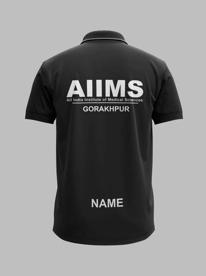 The AIIMS Gorakhpur Minimalist Polo Tee - 200GSM