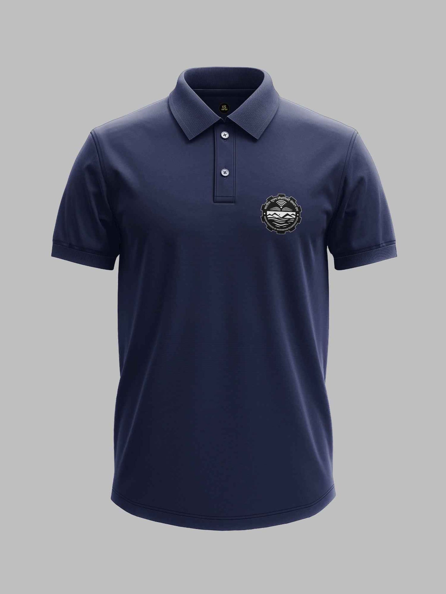 The IIIT Una Minimalist Polo Tee - 200GSM