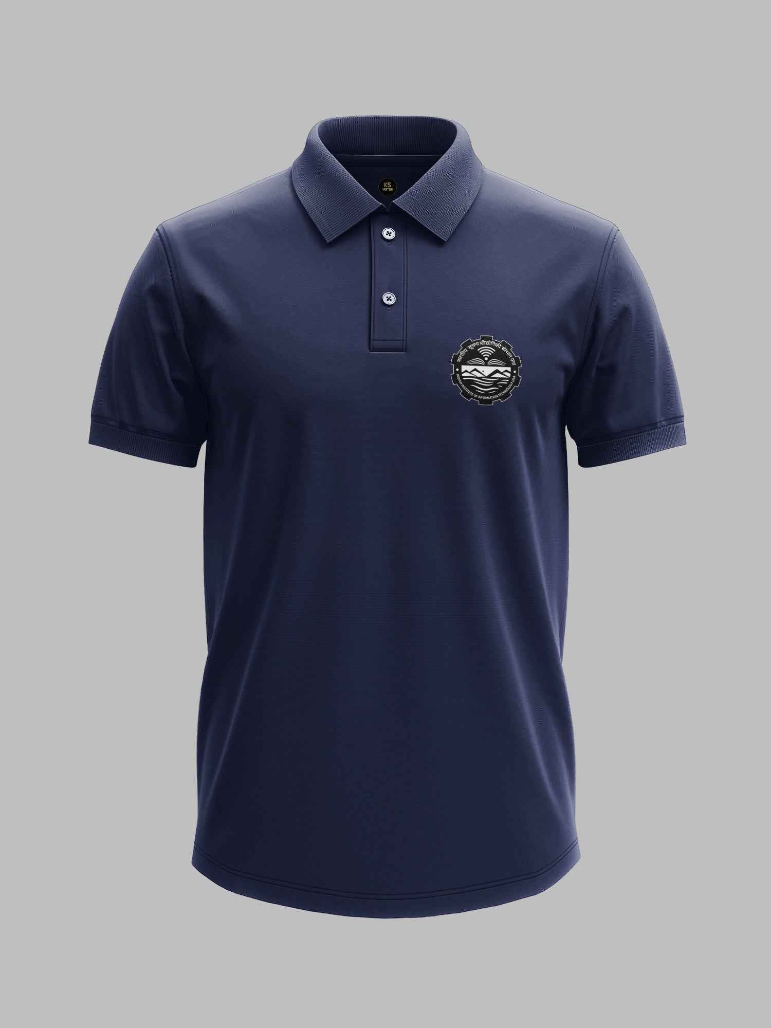 The IIIT Una Minimalist Polo Tee - 200GSM