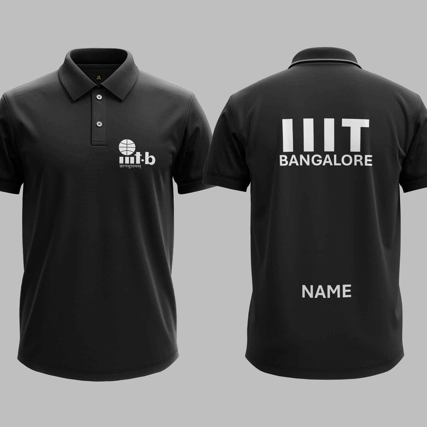 The IIIT Bangalore Heritage Polo Tee