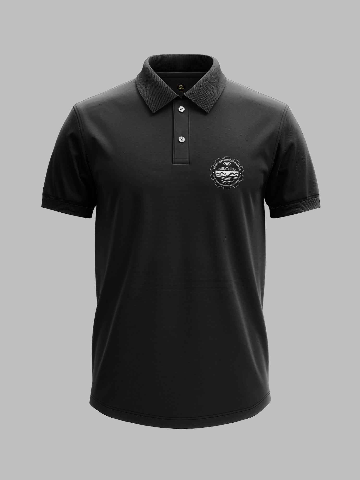The IIIT Una Minimalist Polo Tee - 200GSM