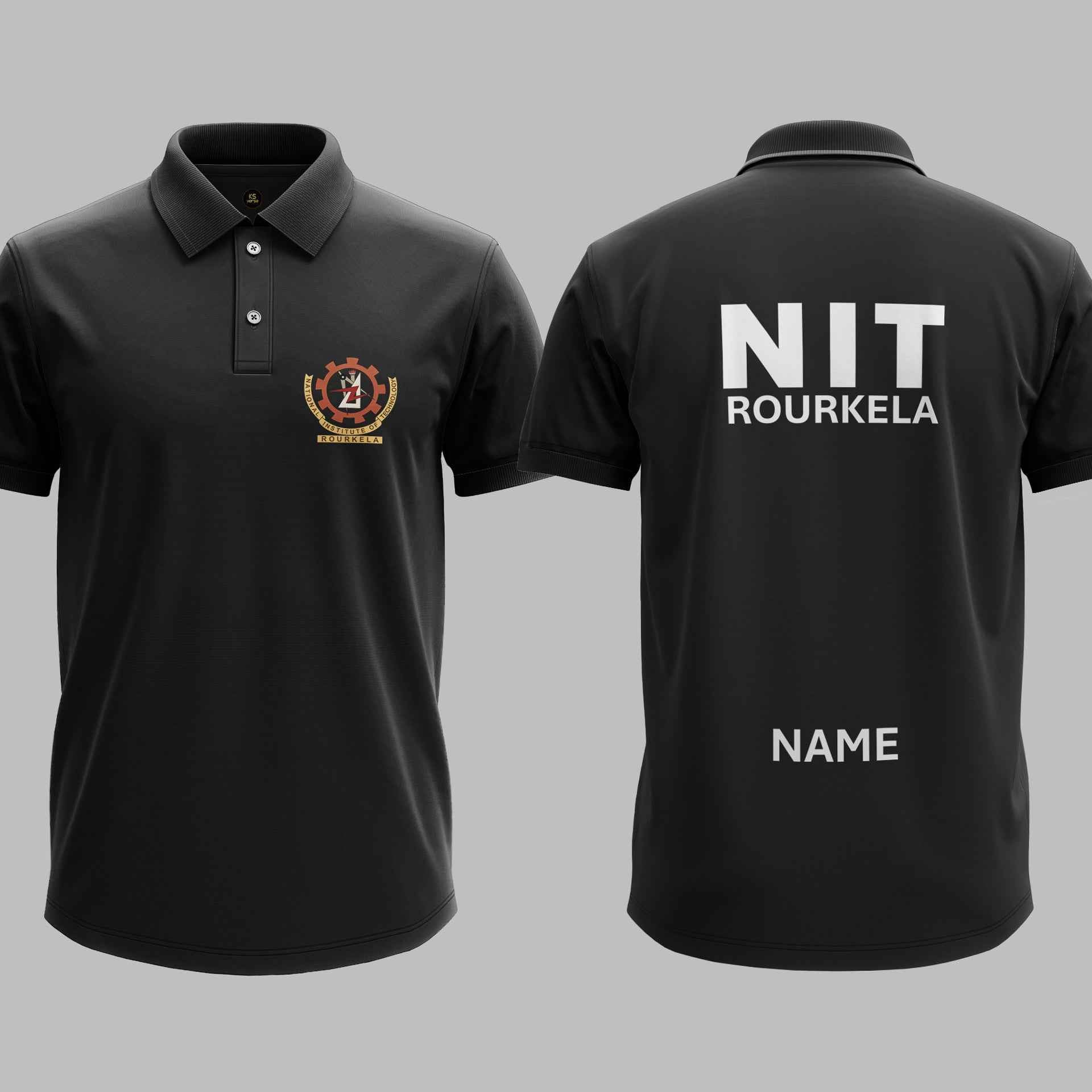 The NIT Rourkela Heritage Polo Tee