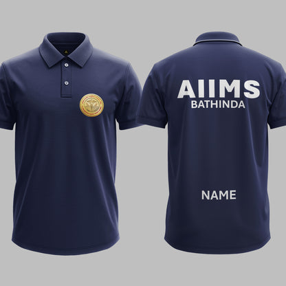 The AIIMS Bathinda Heritage Polo Tee