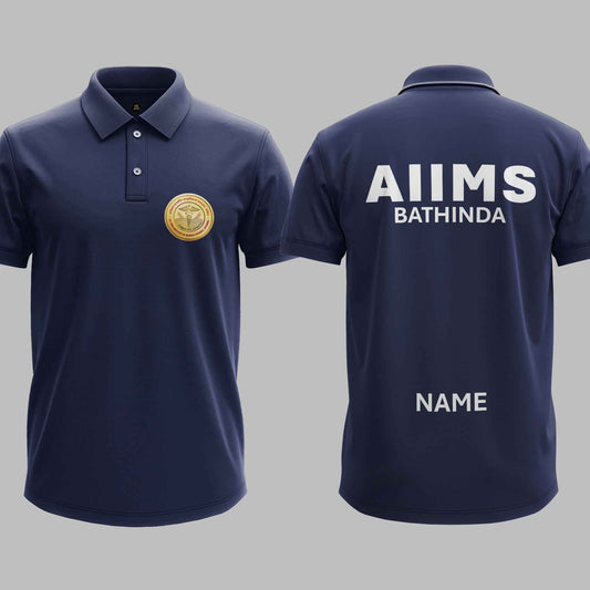 The AIIMS Bathinda Heritage Polo Tee