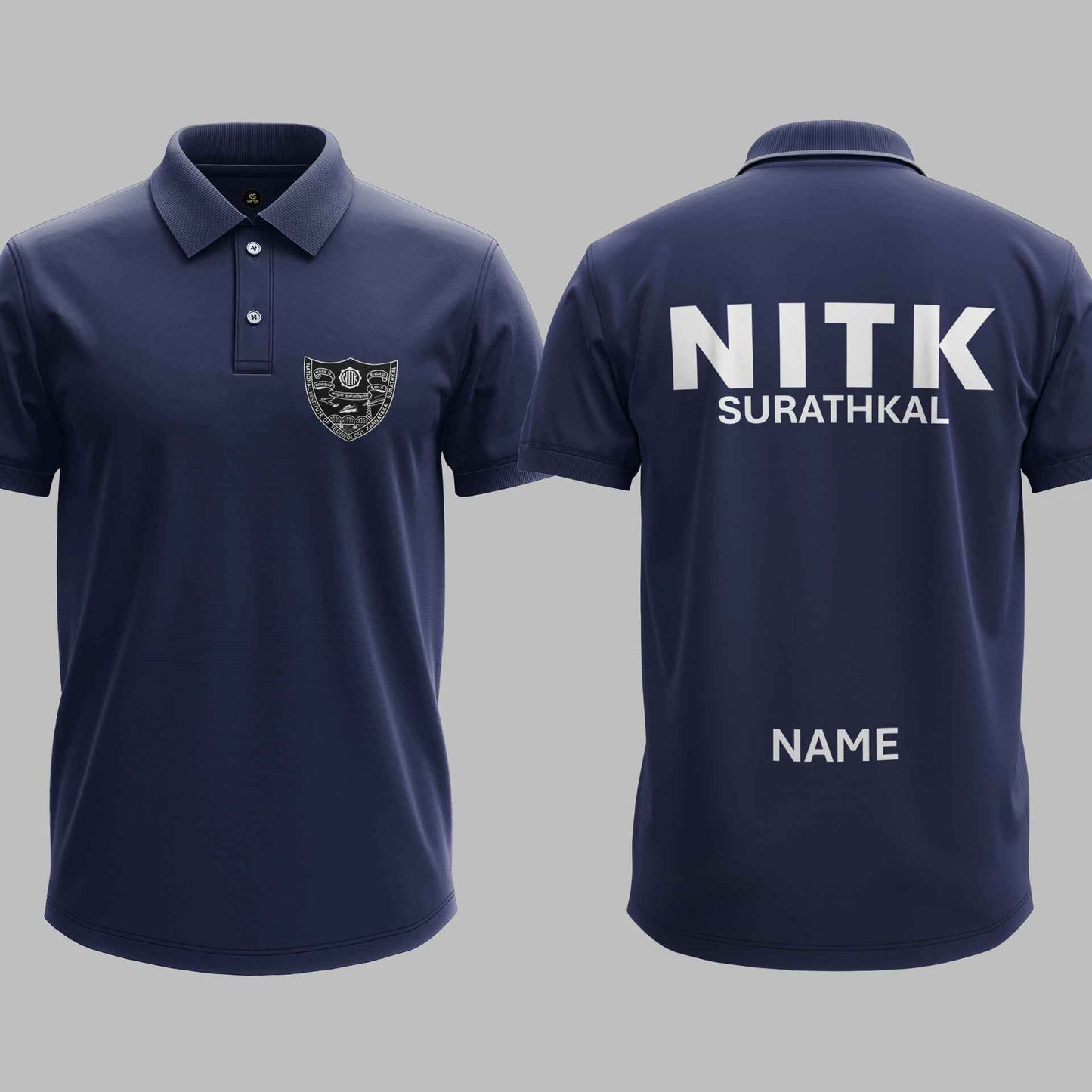 The NITK Surathkal Heritage Polo Tee