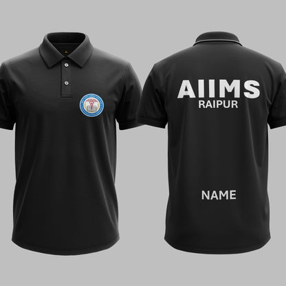 The AIIMS Raipur Heritage Polo Tee