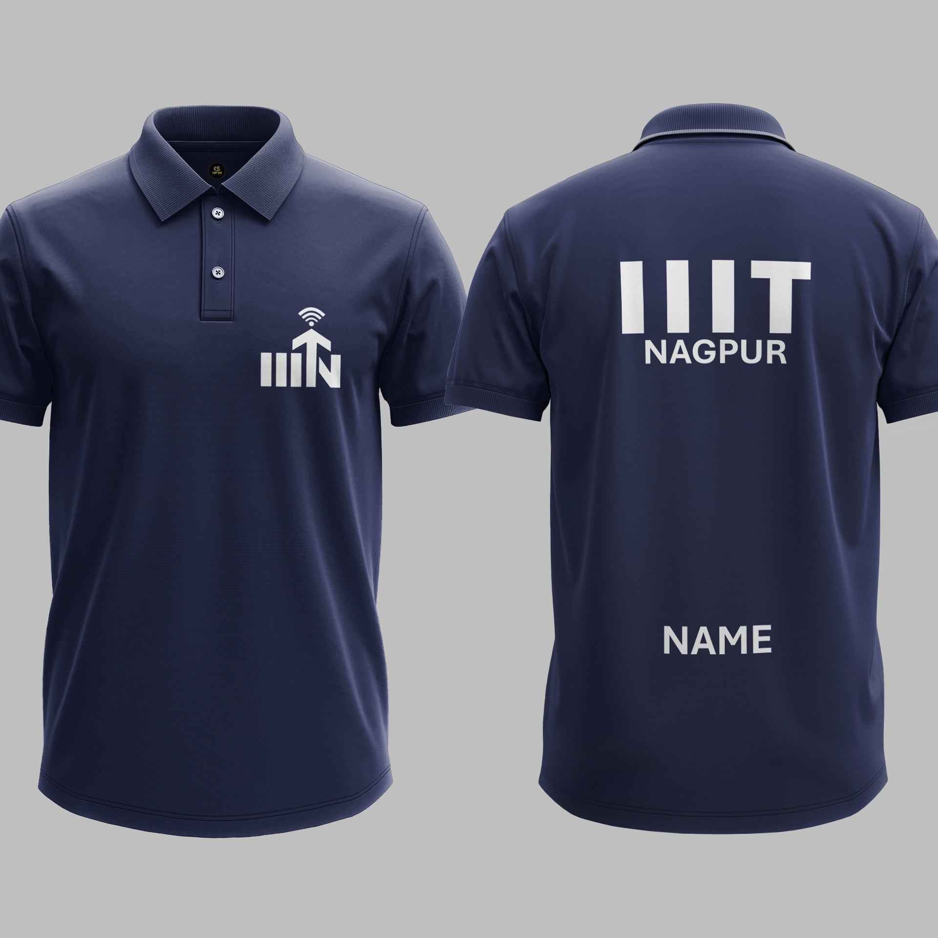The IIIT Nagpur Heritage Polo Tee