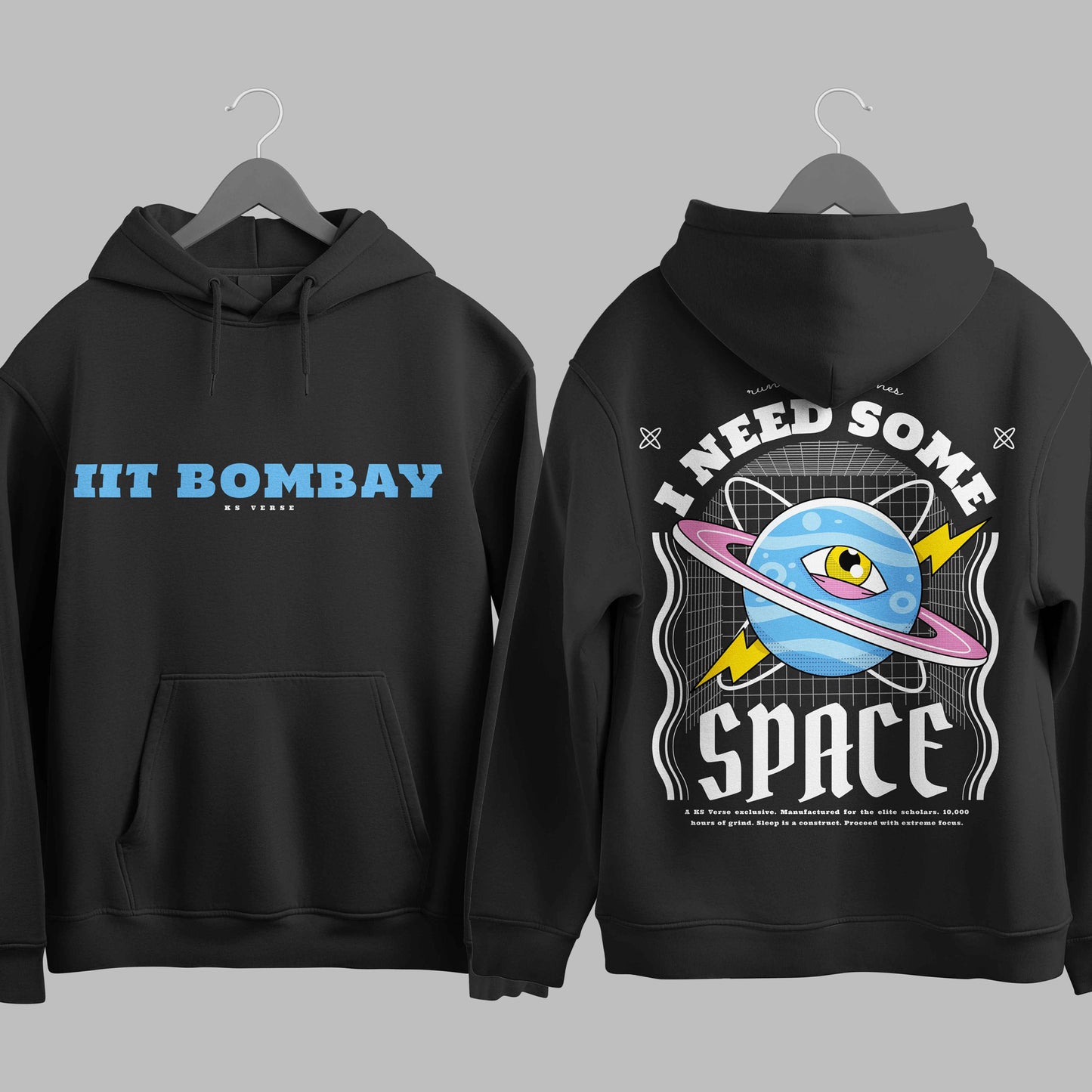The IIT Bombay Void Capsule Hoodie - 320GSM