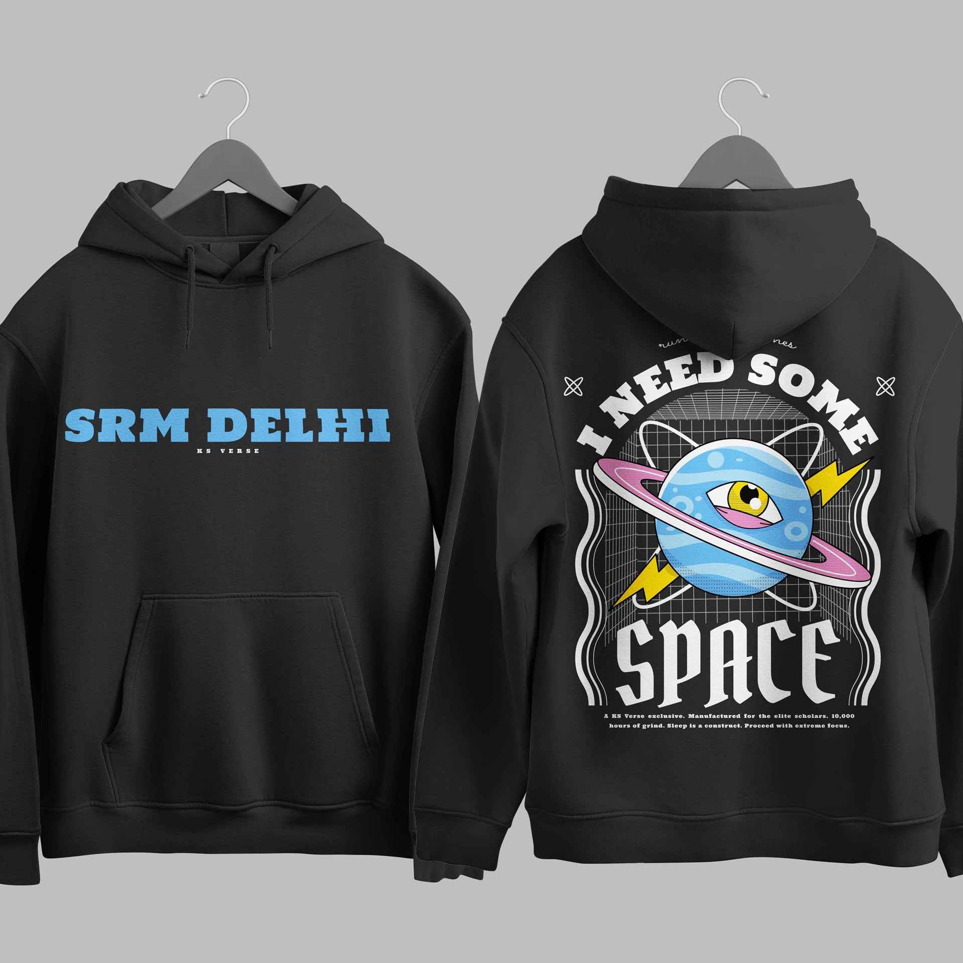 The SRM Delhi Void Capsule Hoodie - 320GSM